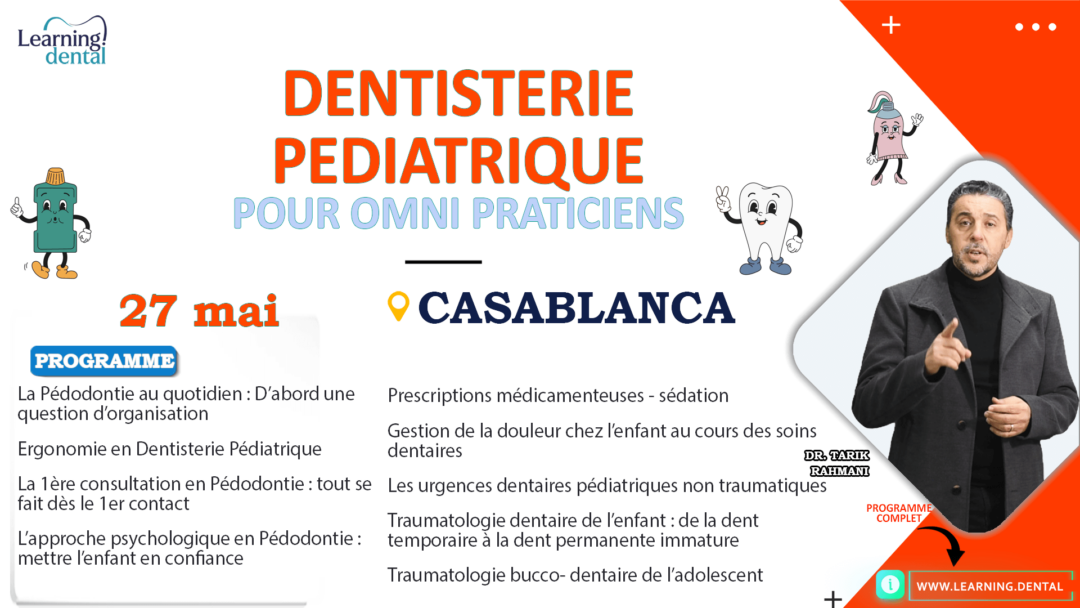 Dentisterie pédiatrique pour omni praticiens