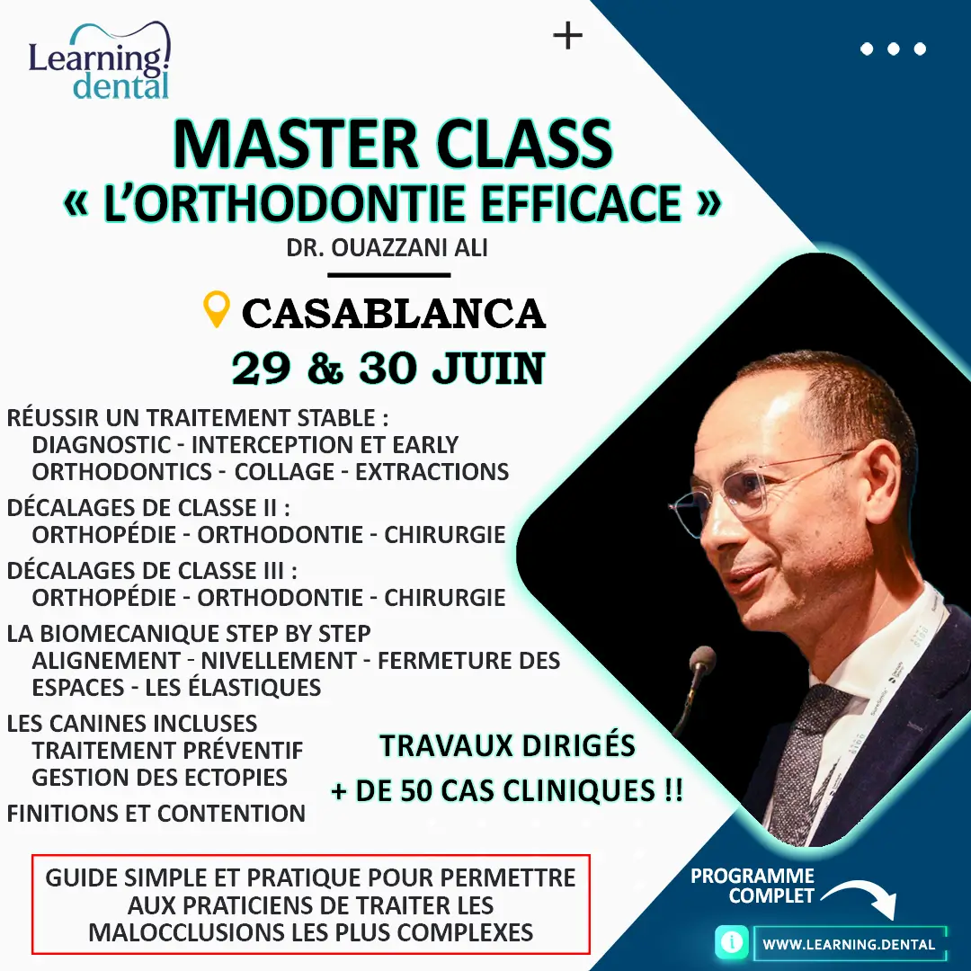Master Class l’Orthodontie Efficace