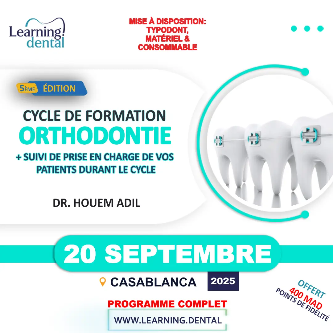 Cycle de formation complet en orthodontie