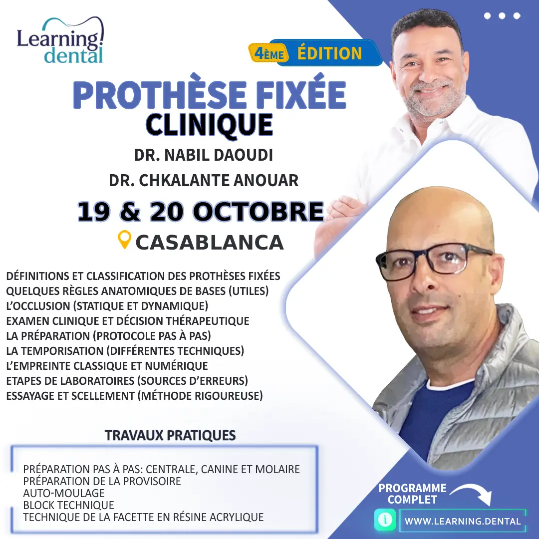 Formation en prothèse fixée clinique