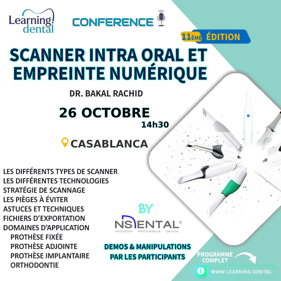 Scanner intra oral et empreinte numérique