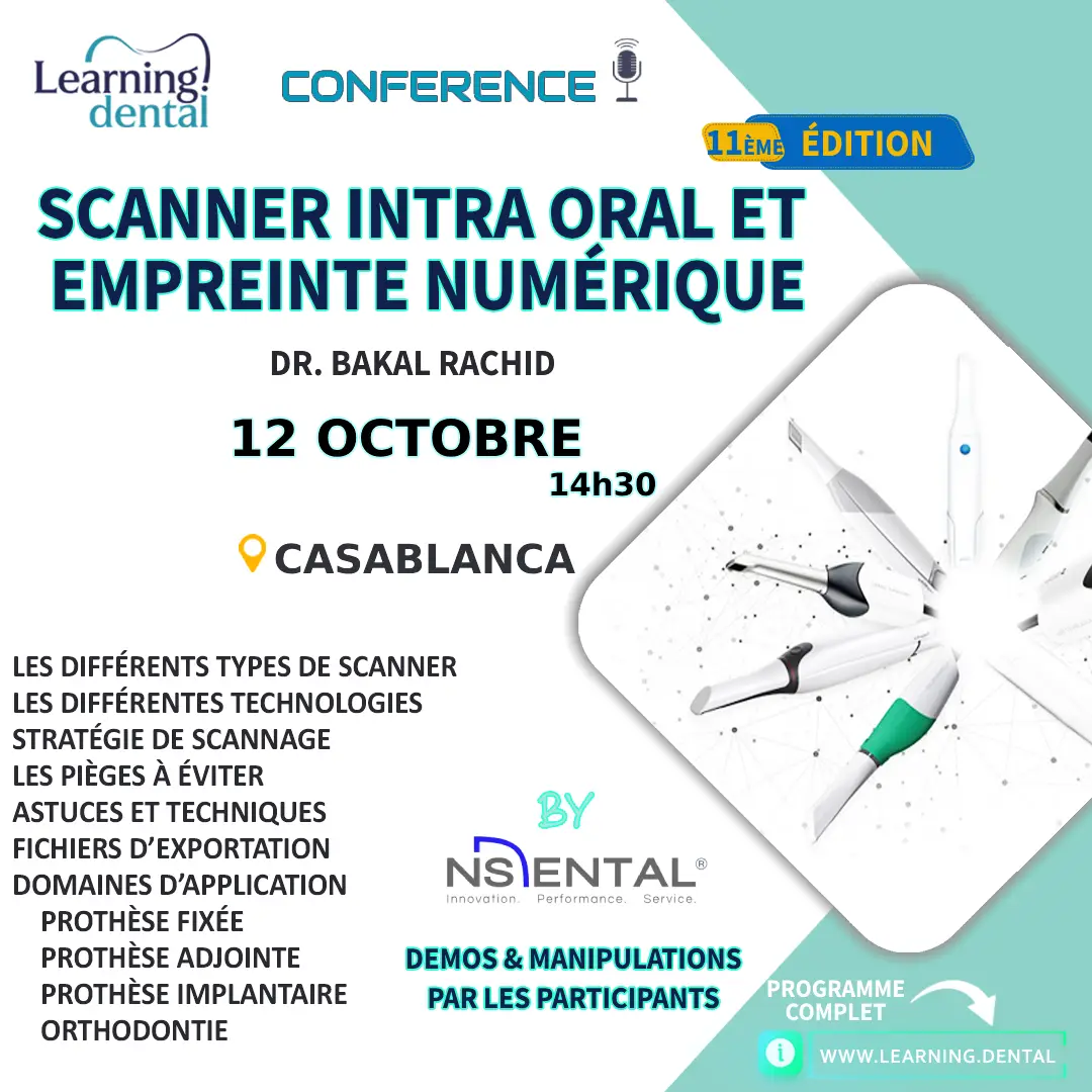 Scanner intra oral et empreinte numérique