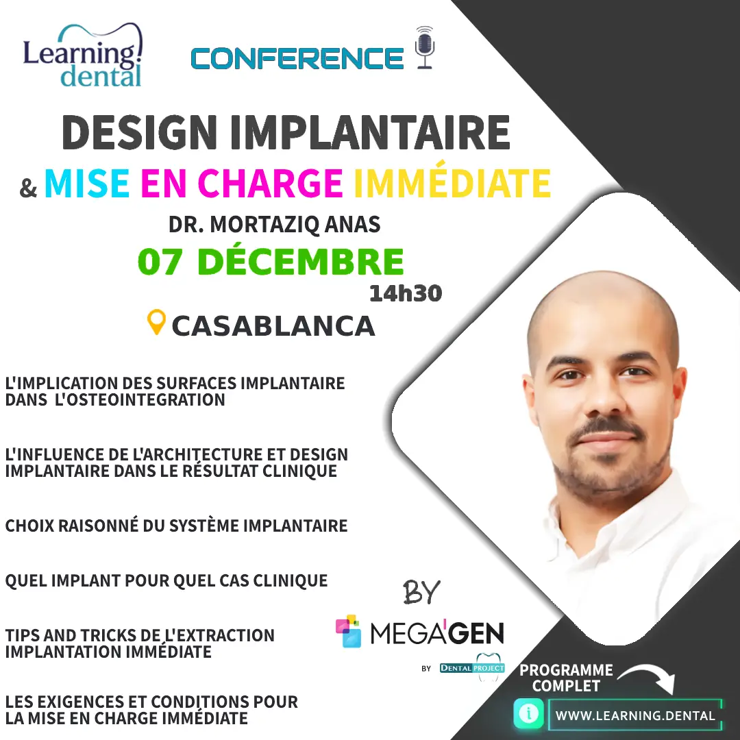 Design implantaire et mise en charge immédiate