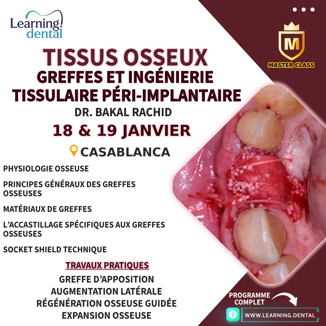 Tissus osseux, greffes et ingénierie tissulaire péri-implantaires