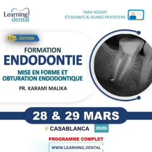 Endodontie Mise en forme et Obturation endodontique