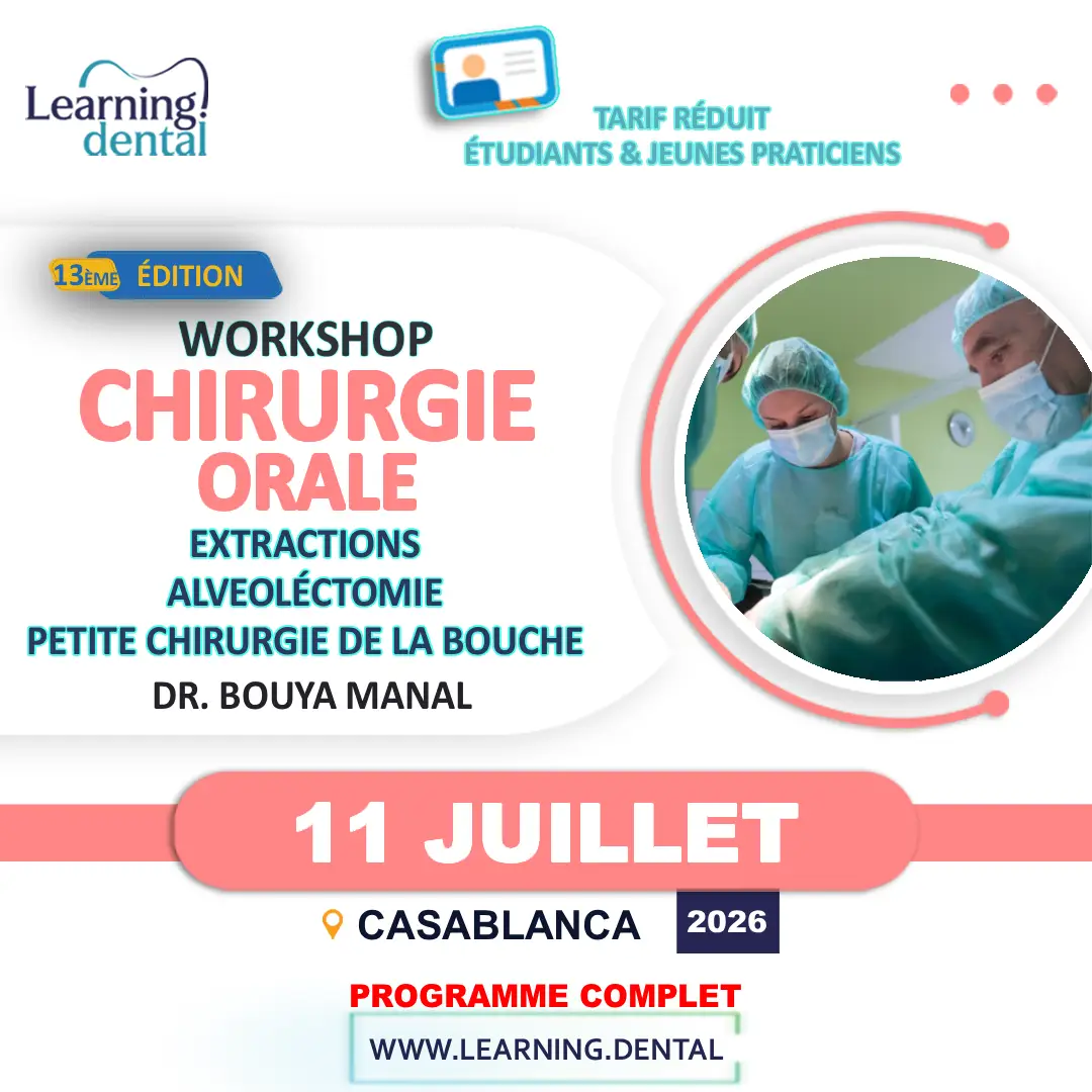 Workshop chirurgie orale 30 Workshop chirurgie orale