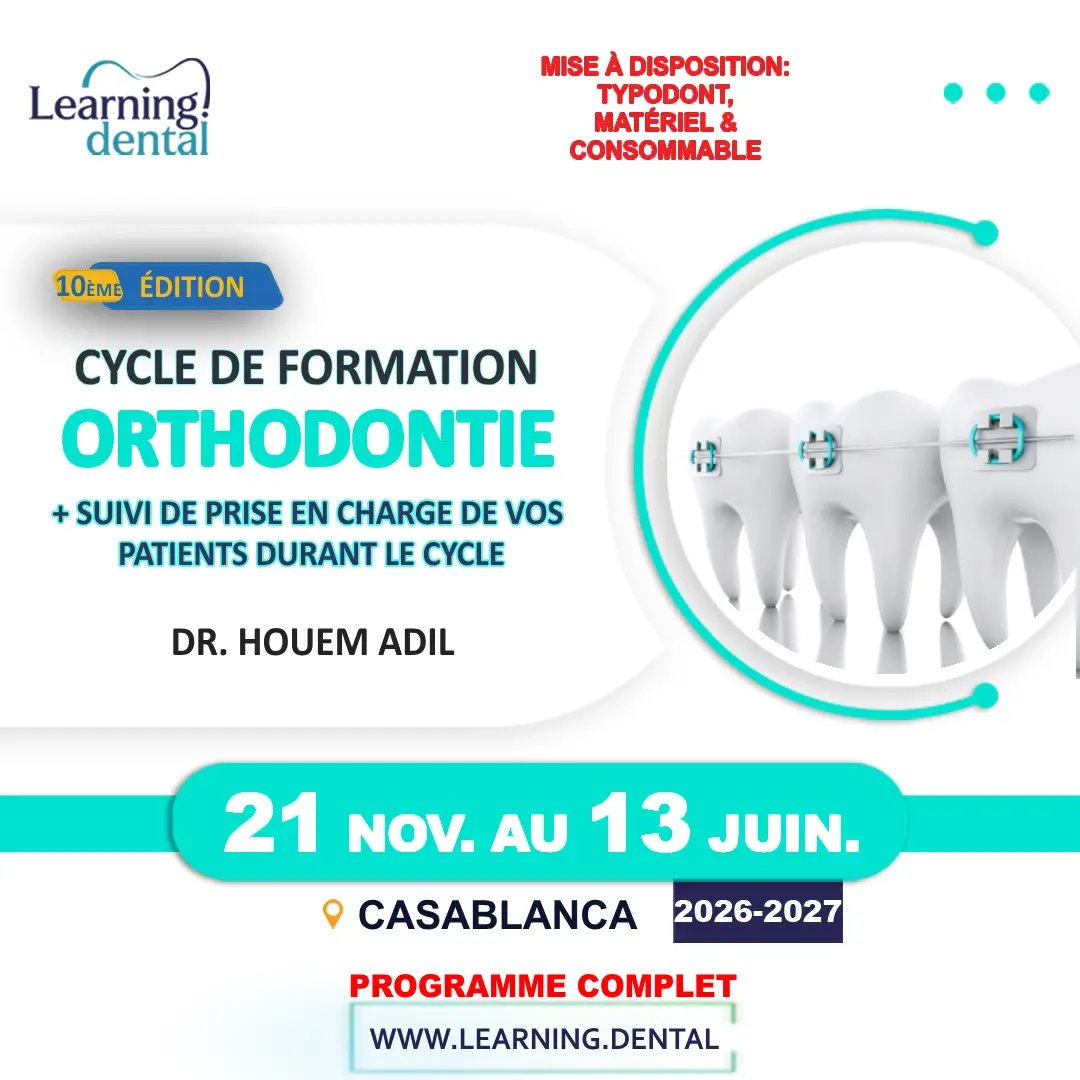 Cycle de formation complet en orthodontie 54 Cycle de formation complet en orthodontie