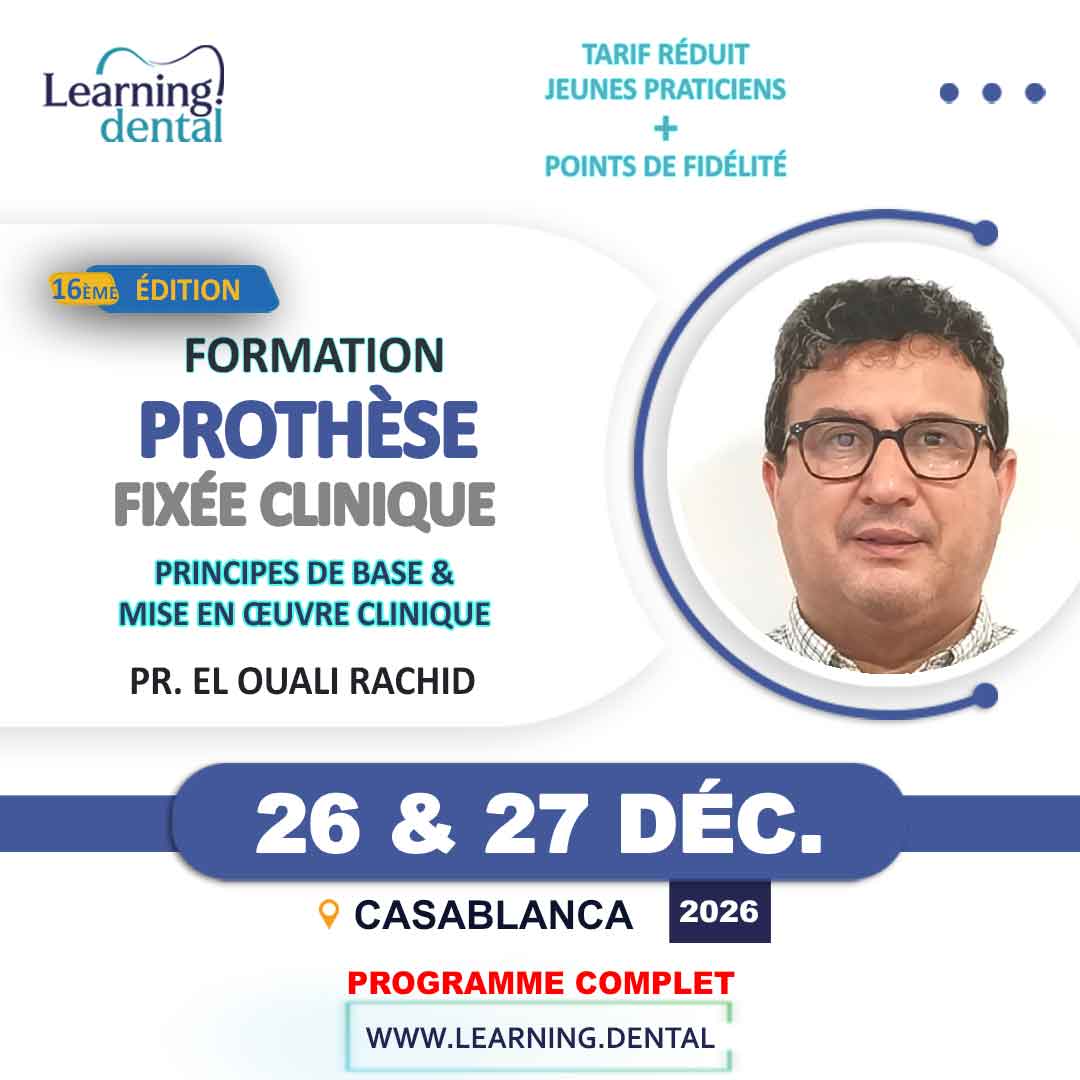 Formation en prothèse fixée clinique 54 Formation en prothèse fixée clinique